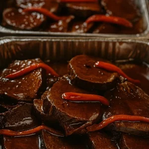 Venezuelan Tender Eye of Round Roast Beef with Gravy (4lbs 8/10 ppl)