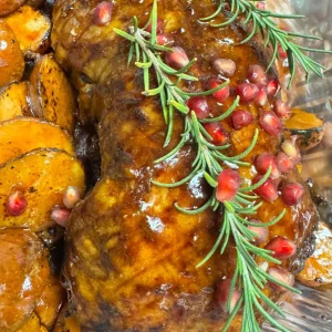 Roasted Lamb Leg in Pomegranate Sauce (4 lbs) 6/8 PPL